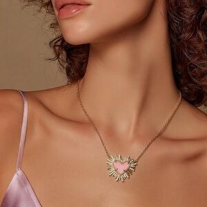 Dolly Parton x Kendra Scott Ari Heart Gold Short Pendant